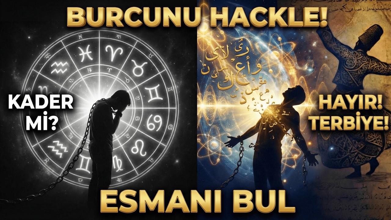 BURCUNUN GİZLİ FREKANSINI AÇ! 🔓 (İbn Arabi'nin 4 Element Sırrı)