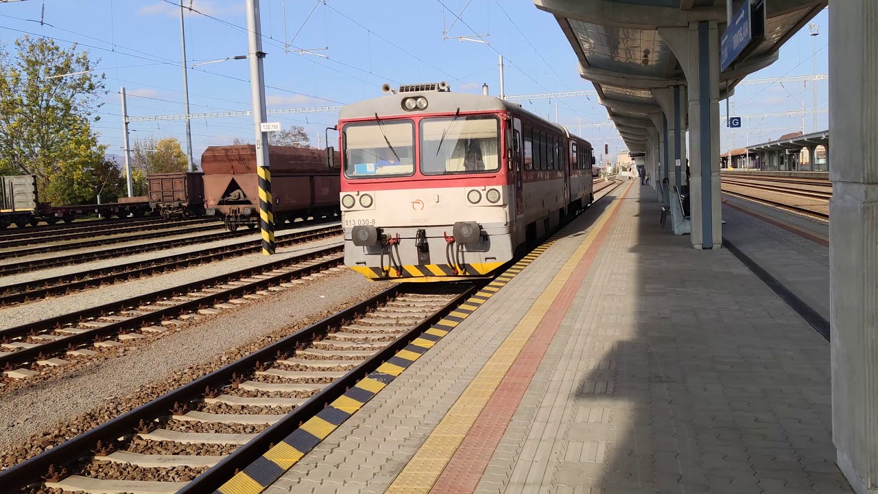 Vlaky Trenčianska Teplá (20.10.19) 4K