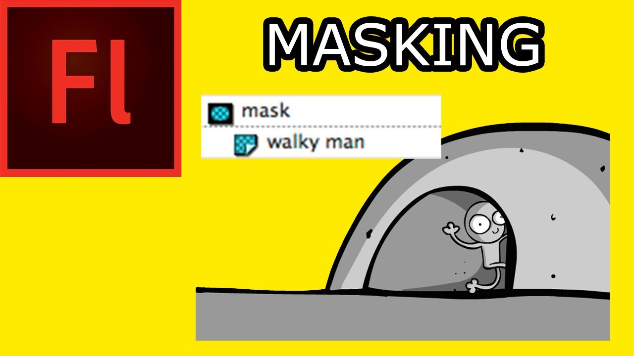 How To Animate In Flash CS5: 007 Masks