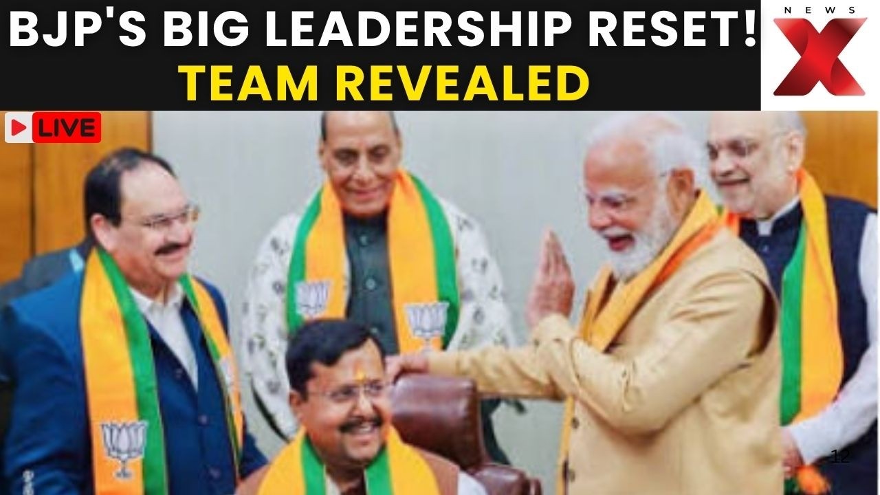 BJP New Leadership Team LIVE: New National Office-Bearers Announced | NewsX
