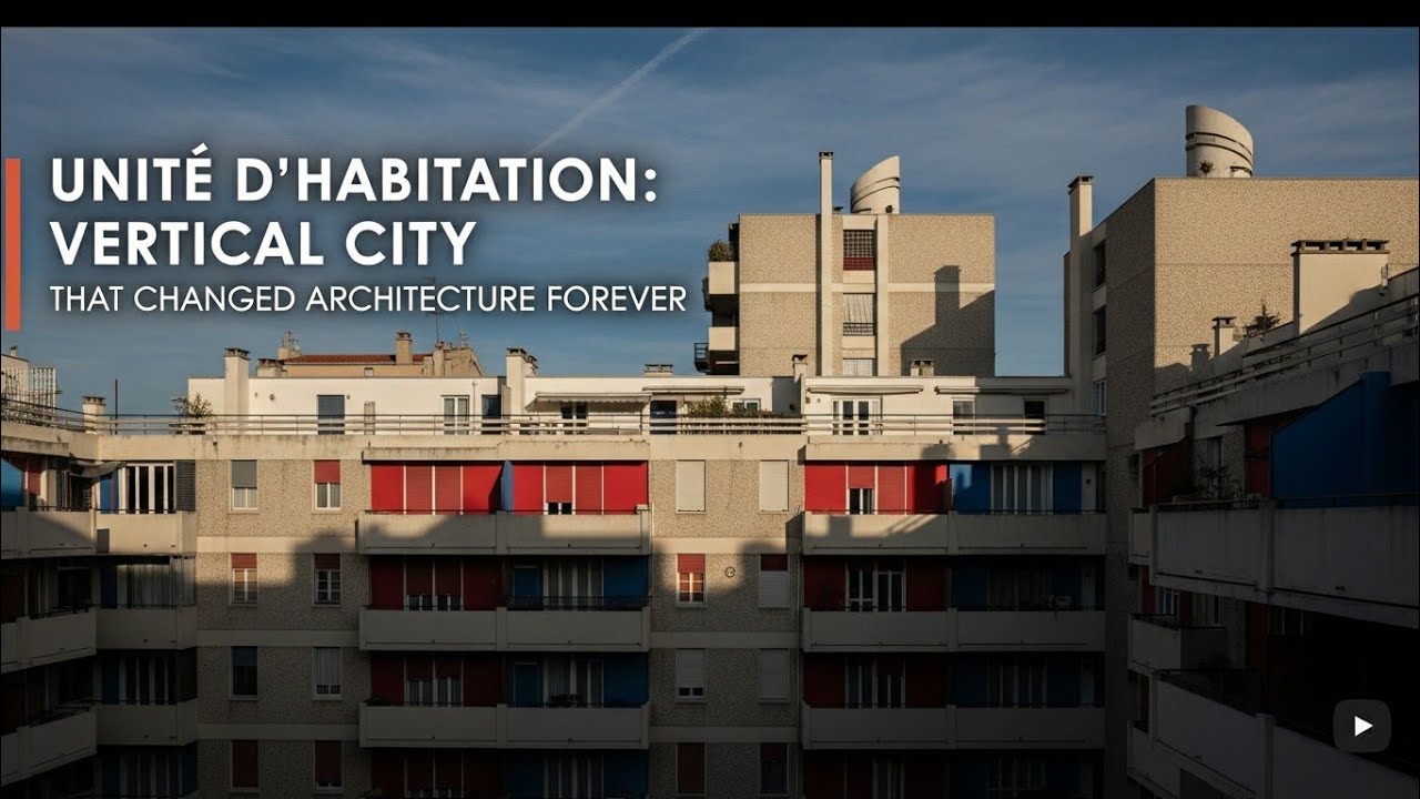 Unité d'Habitation: The Vertical City That Changed Architecture Forever