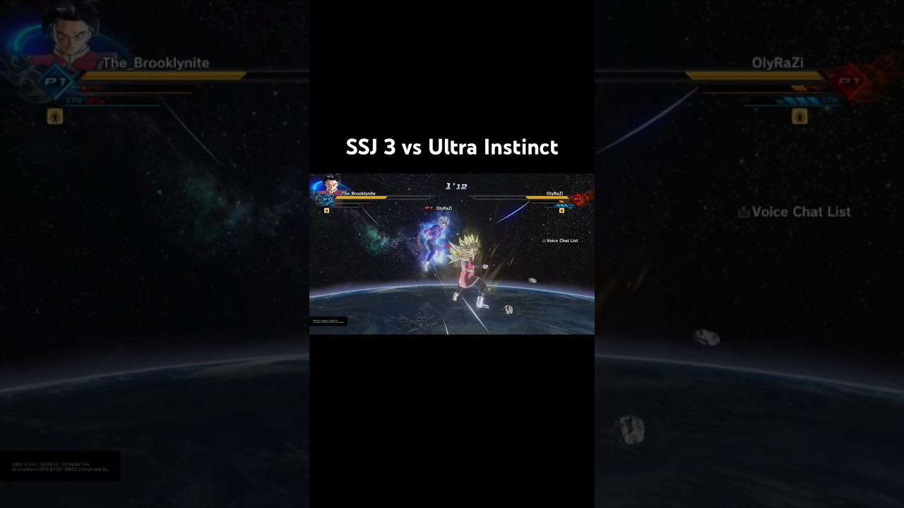 SSJ3 VS Ultra Instinct Is A Fun Battle #DragonballXenoverse2 #DBXV #DBXV2