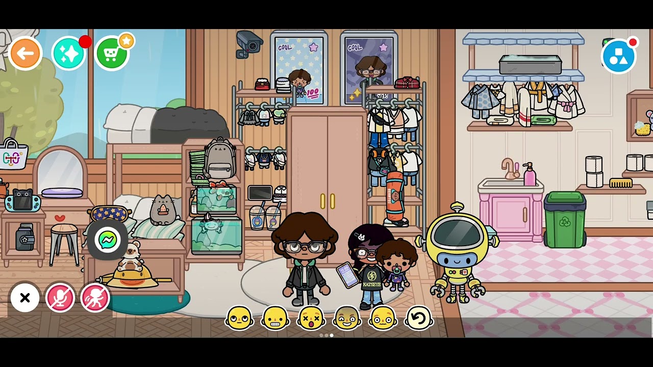 Toca rp: new skin care shop!!! II NEW ROBOT? II II SKIN CARE🌸😫 II