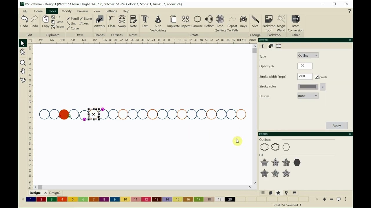 Tips for Using Thread Colors As You Create New Designs in Pro-Stitcher Designer