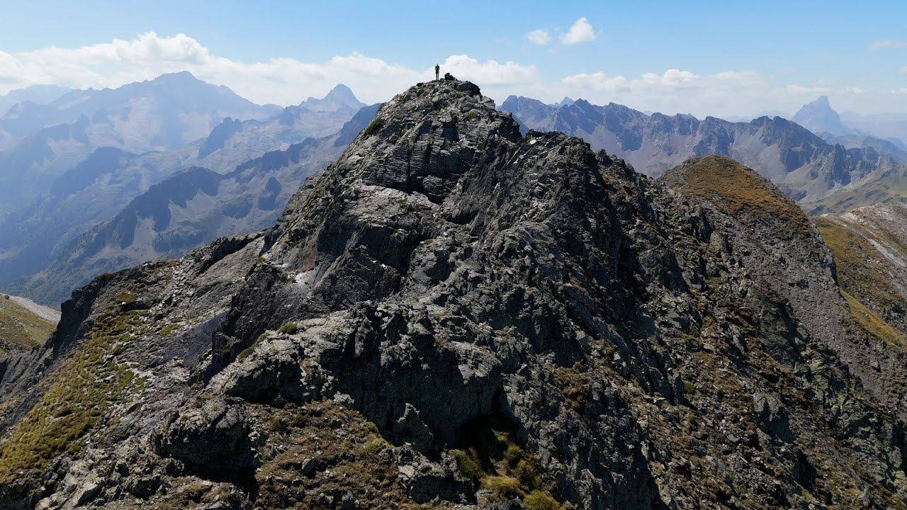 Pyrénees :  Pte Surgatte - Pic Gabizos -  Soum de Grum