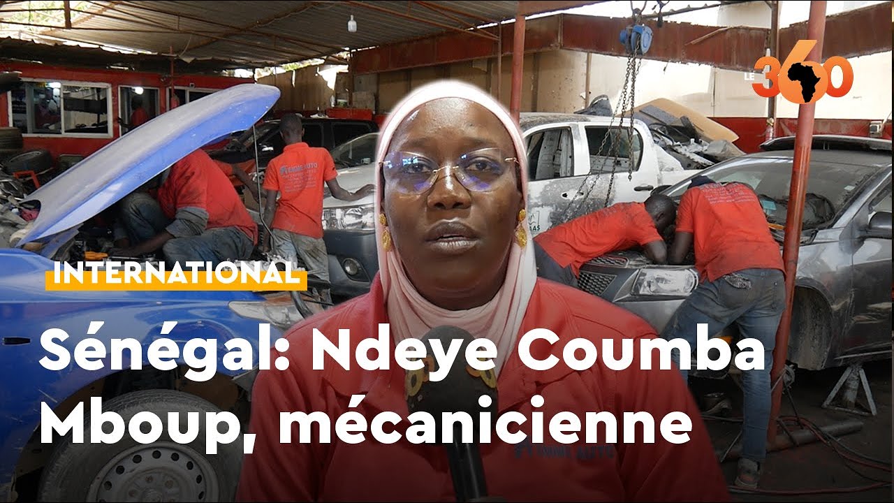 Sénégal : à la rencontre de la première femme mécanicienne du pays