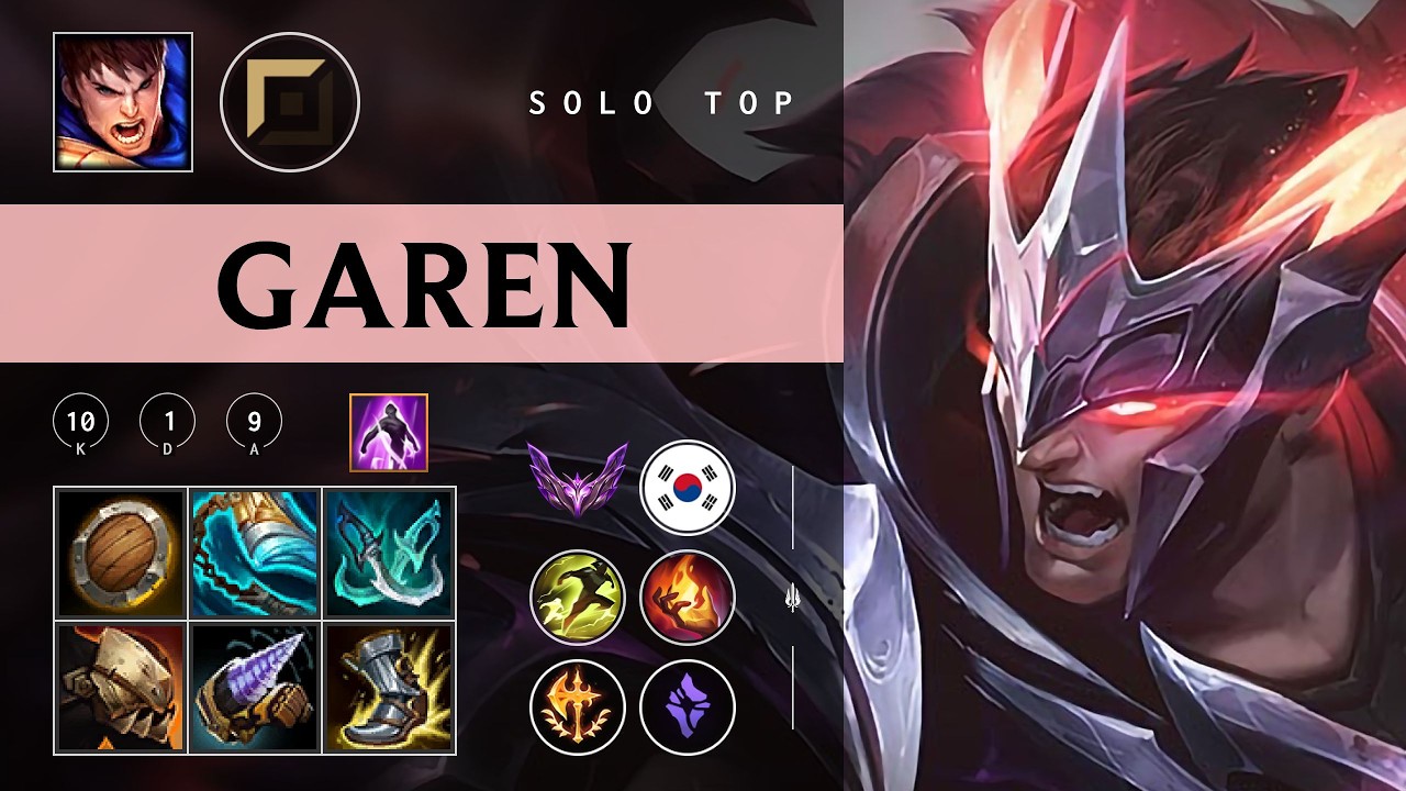Garen Top vs Jax - KR Master Patch 26.05