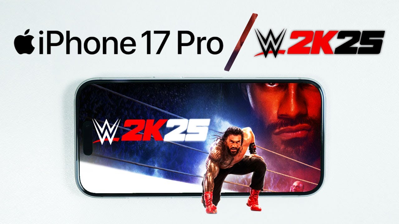 WWE 2K25 Netflix Edition iOS on iPhone 17 Pro Gameplay🔥