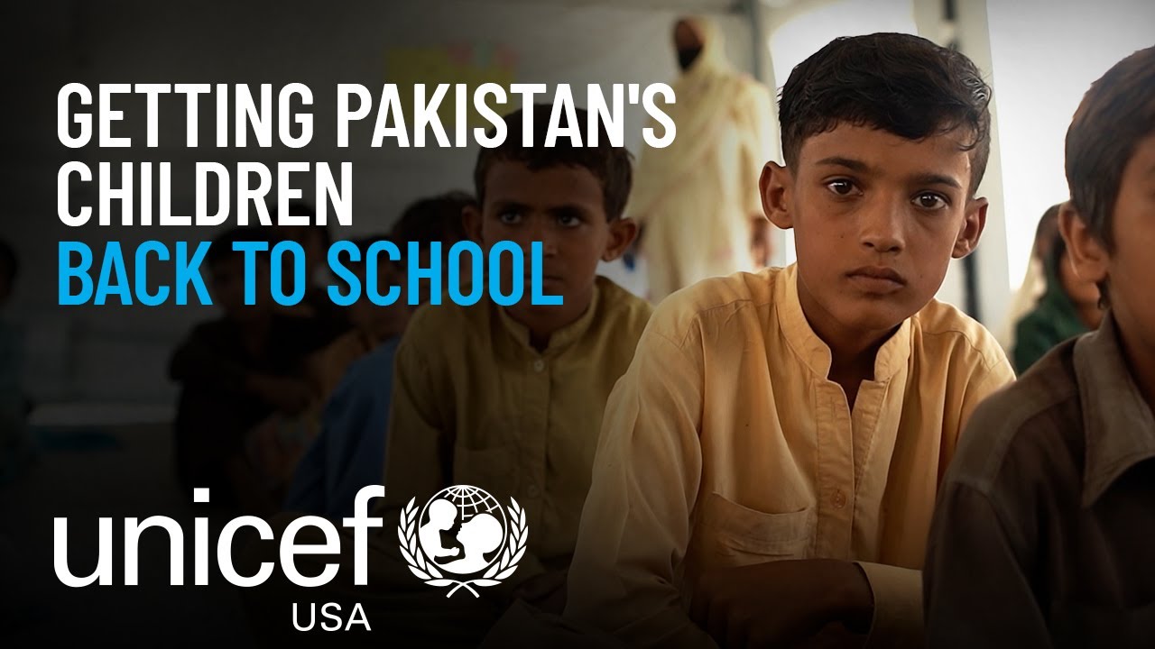 Schools Help Children Recover From Trauma of Pakistan Floods