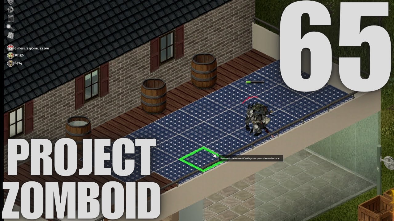 Ep.65 Montiamo i Panneli Solari: Project Zomboid LIBERIAMO LA CONTEA DI KNOX Gameplay ITA