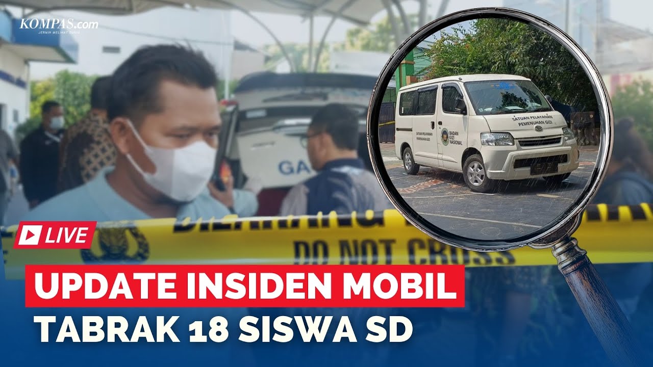 🔴BREAKING - Mobil Berstiker BGN Tabrak 18 Siswa SD di Cilincing | Obrolan Newsroom