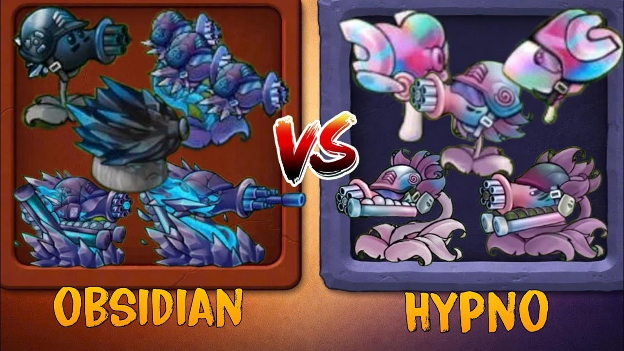 PvZ Fusion 3.3 | Obsidian Family vs Hypno Family | Who Will Win.