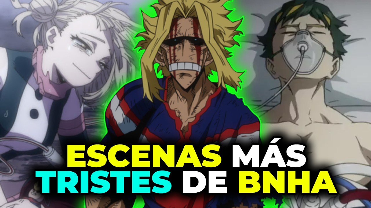 🔥 BNHA: 10 momentos MÁS ÉPICOS y EMOTIVOS 😢 de Boku No Hero Academia 🚀