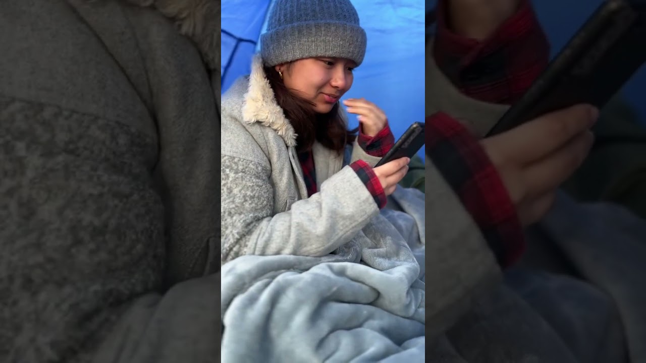 Camping at Rock Beach in Fujairah