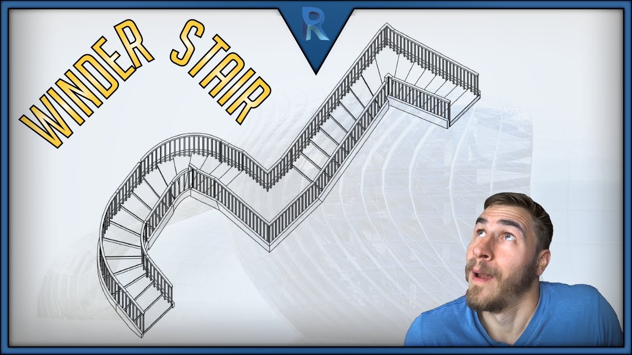How to Model Winder Stairs | Revit