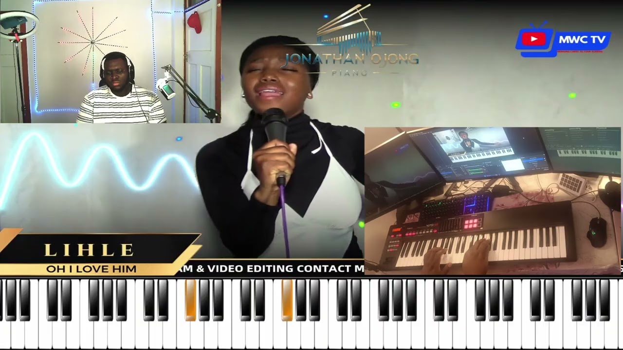 Oh I love Him Piano Cover In Ab Major