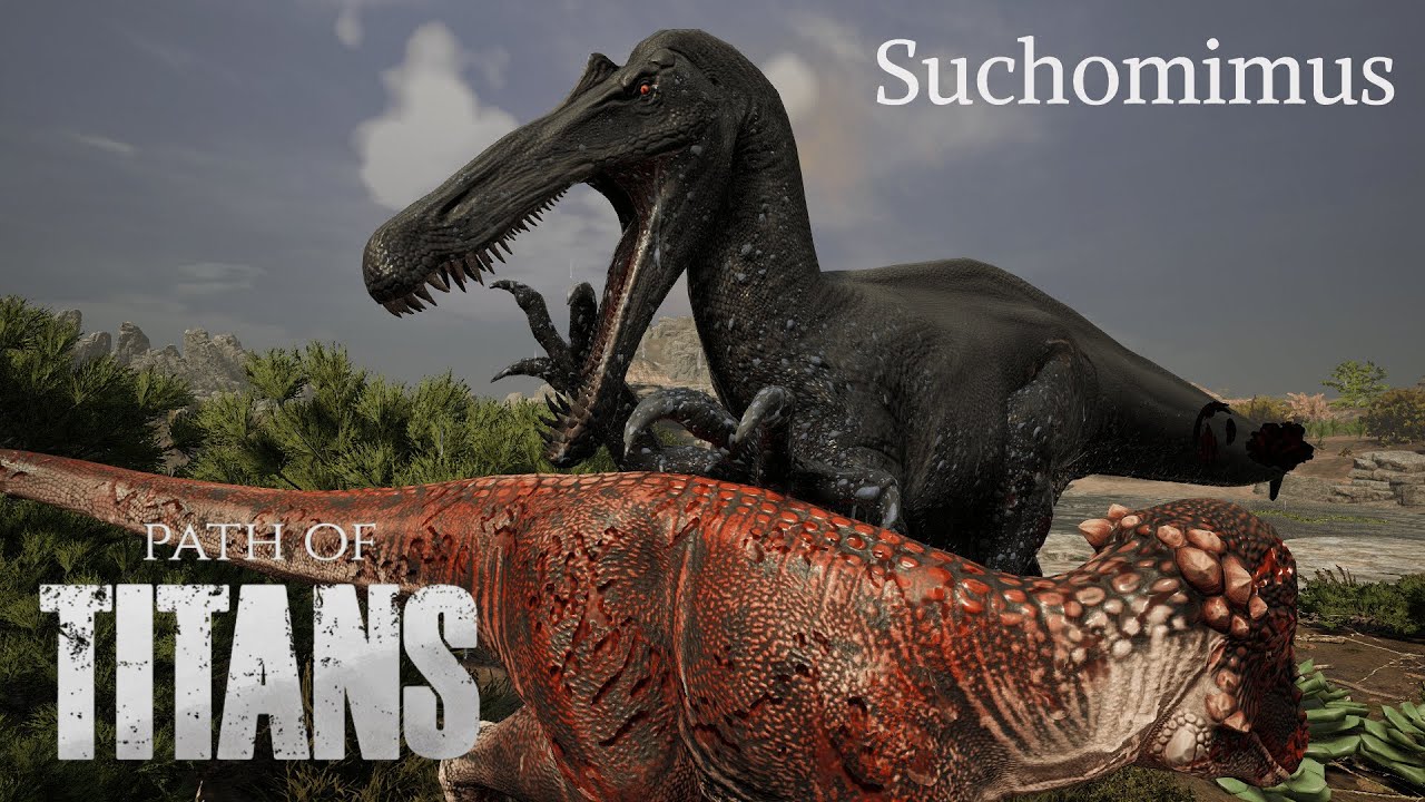 Path of Titans Suchomimus Compilation P4 (Official Servers)