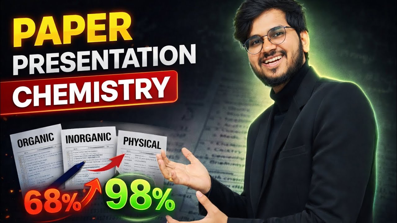 Class 12 Chemistry Board 2026 Paper Presentation 🔥 How to Attempt for 95+ Marks | Topper Strategy