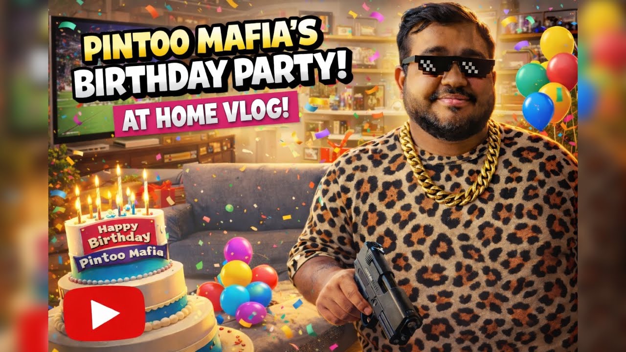 Pintoo Mafia Ka Birthday… Aur Yeh Sab Ho Gaya 😳🎂 #viral #like #trending #funny #birthday #youtube 