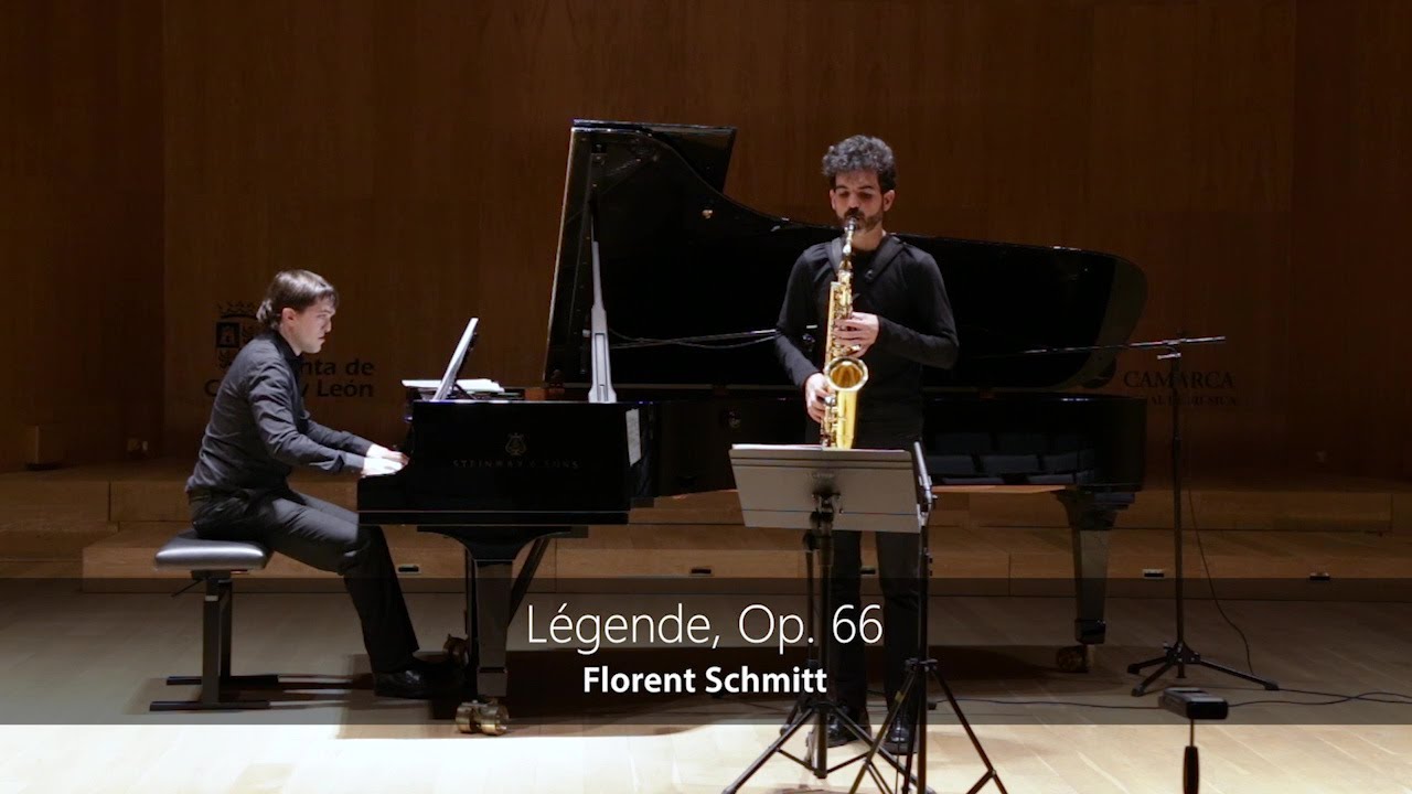 Légende Op 66 - Florent Schmitt - Mario Molina (piano) y Ángel Soria (saxofón)