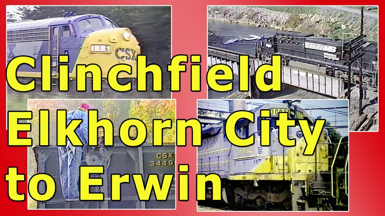 Former Clinchfield Railroad in 1990-North End (Elkhorn City to Erwin)