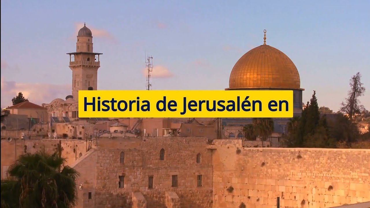 Historia completa de JERUSAL&Eacute;N en m&aacute;s de 1 minutos. #resumen #jerusalem