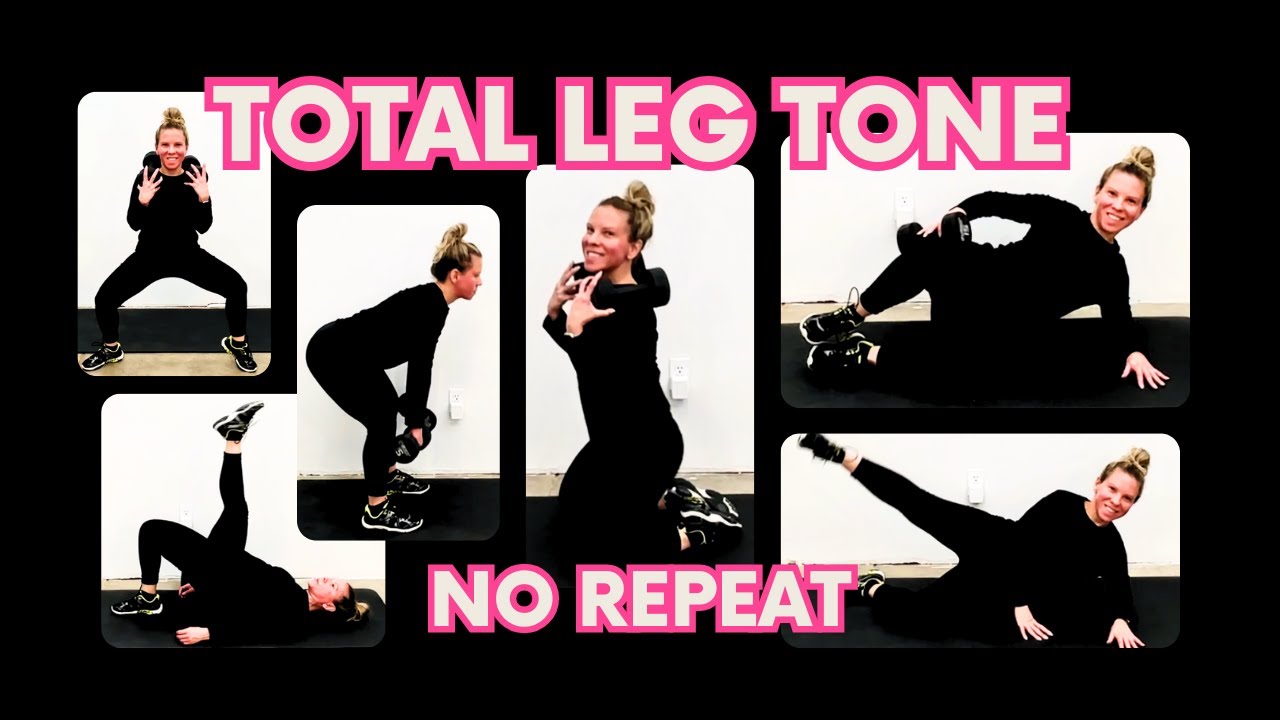 Total Leg Toning Workout | Quick Strength Routine for Leaner Legs