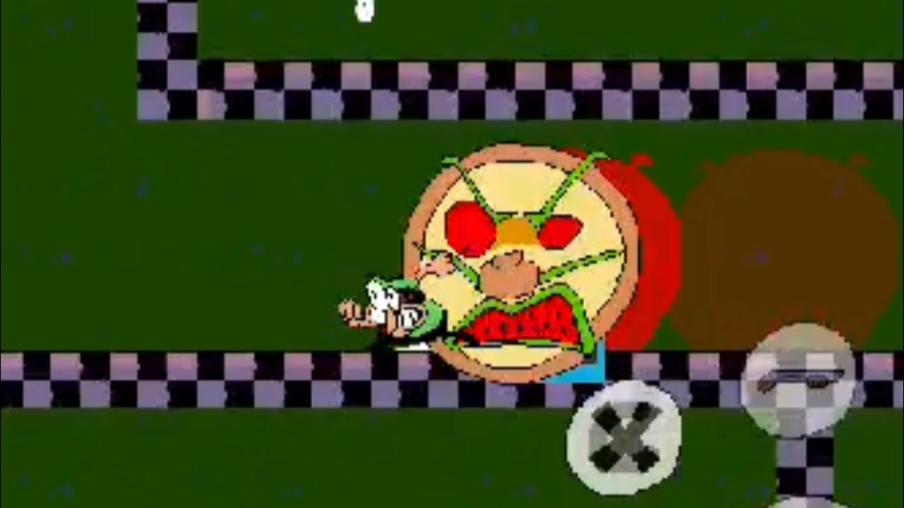 Pizza tower eggplant mobile || @WOAGYWOAGSTER's tutorial lap 3 lunatic mode but i taunt 7 times