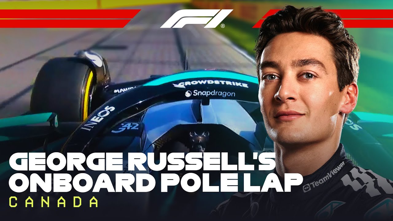 George Russell's Pole Lap | 2025 Canadian Grand Prix | Pirelli