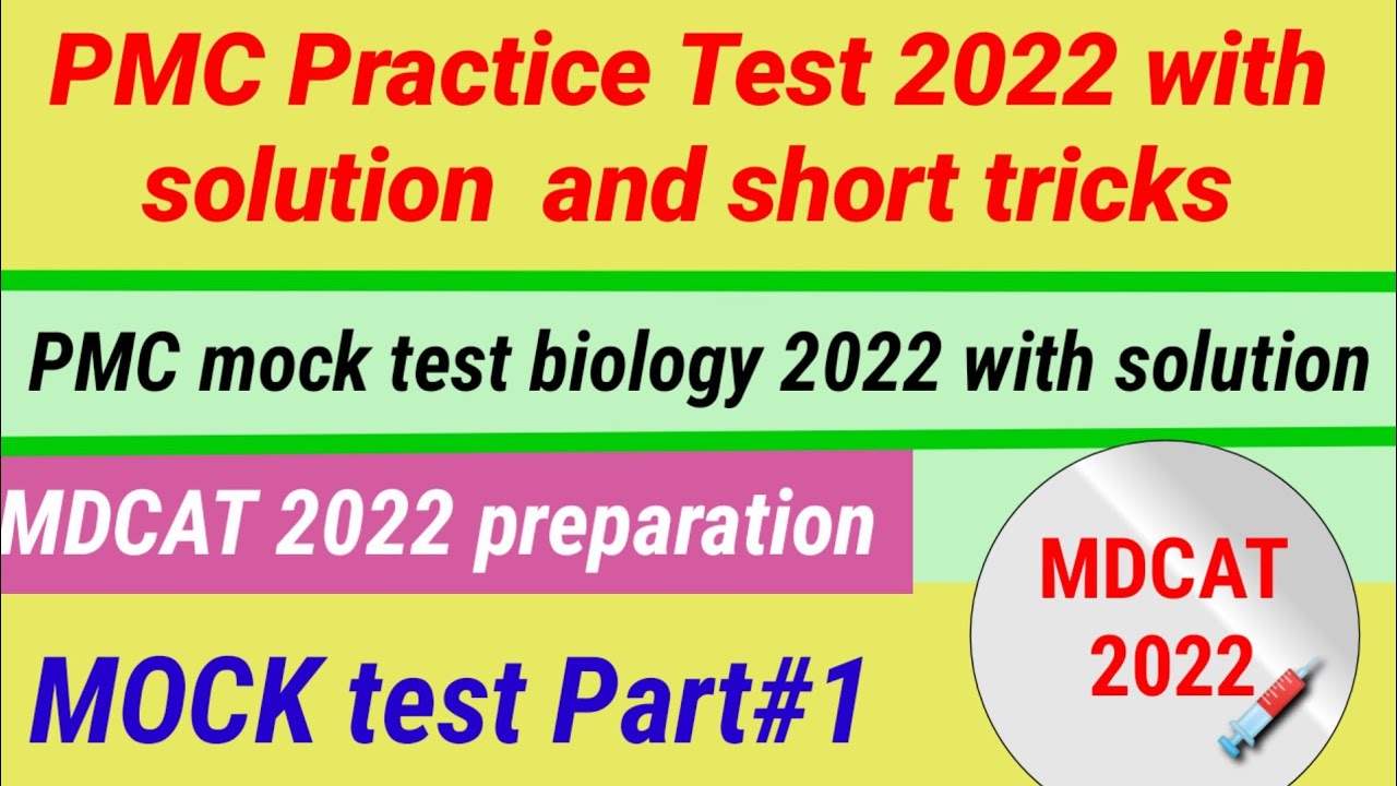 PMC practice Test 2022 with solution and short tricks/PMC Mock test 2022 with solution/ PMC2022 test