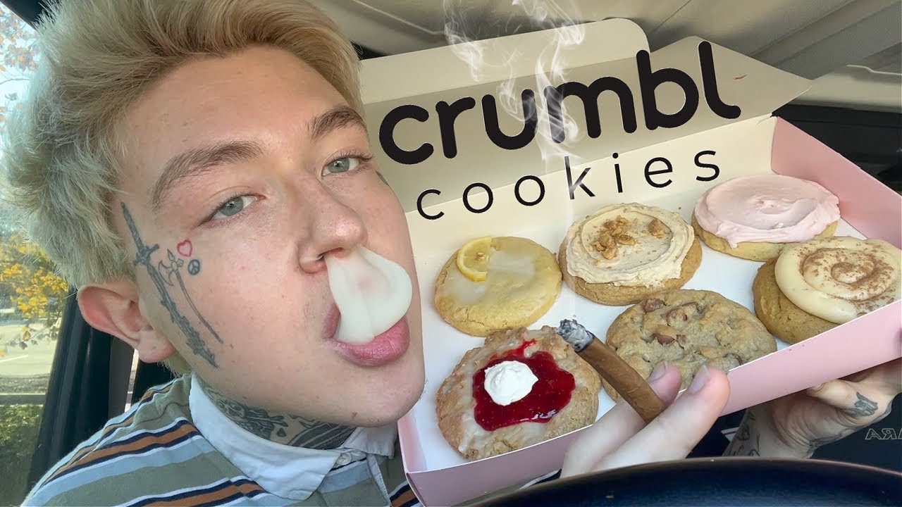 blunt hotbox + first time trying Crumbl cookies