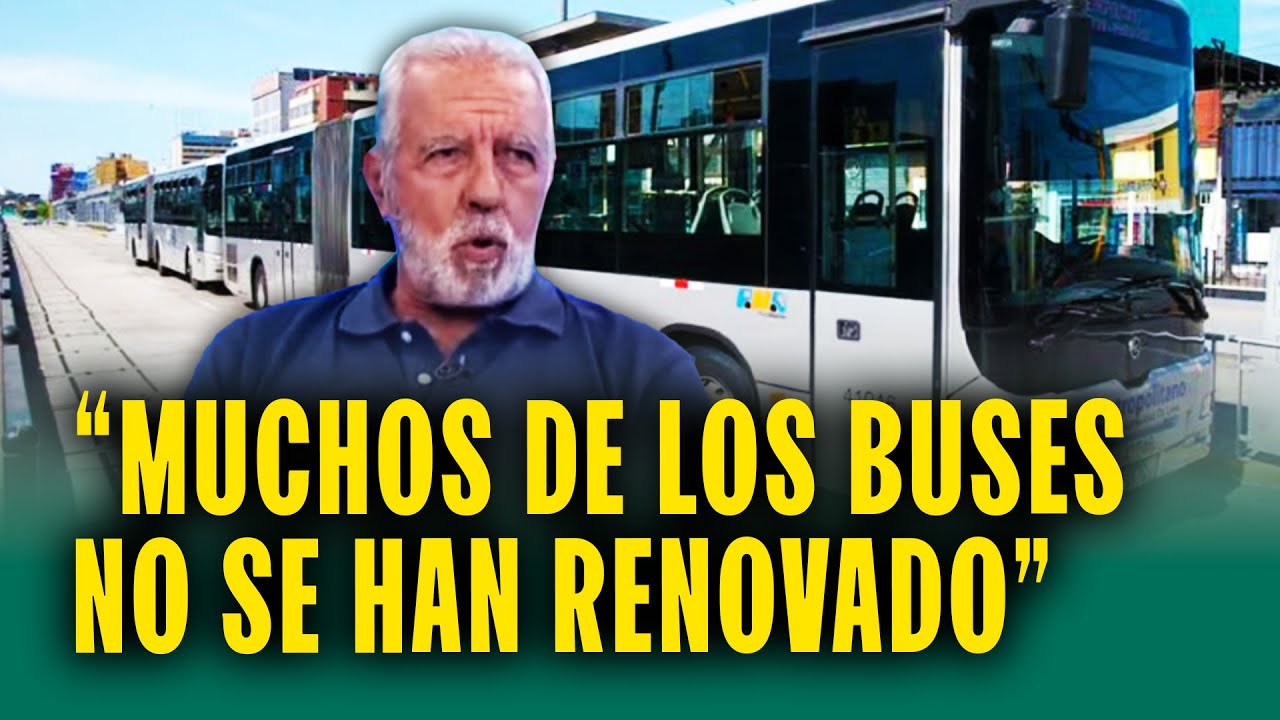 ¿Buses del metropolitano están en mal estado?