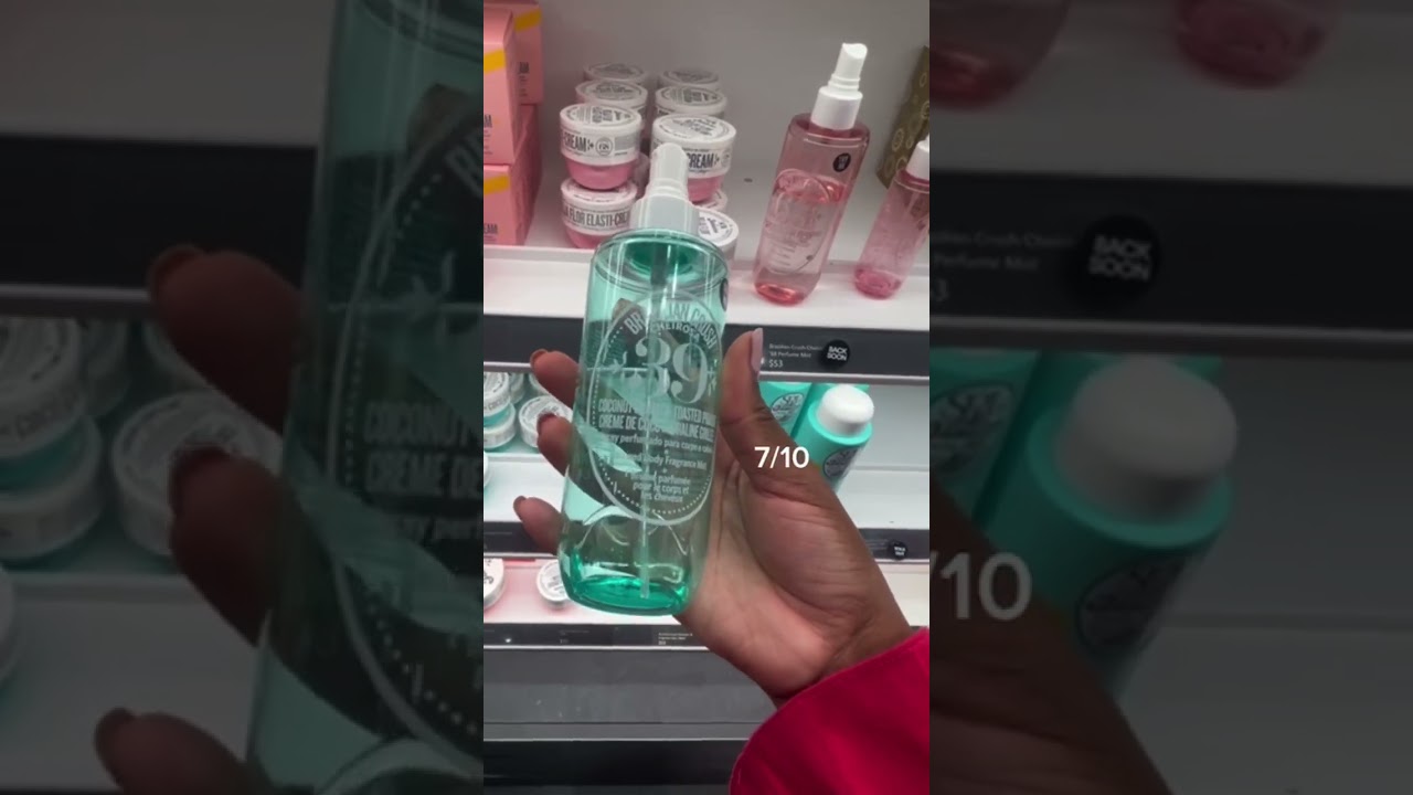 Sol De Janeiro Fragrance Mists #shortsyoutube #shortvideo