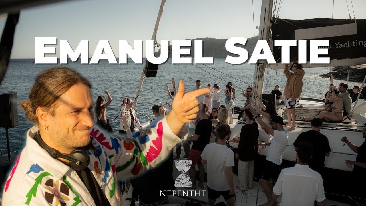 Boat Party in Mykonos with EMANUEL SATIE for NEPENTHE