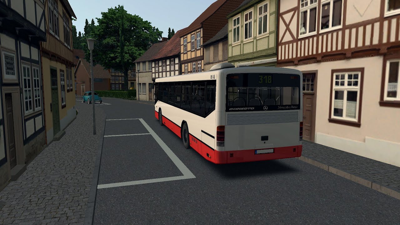 Mercedes Benz Conecto Manuel - Bad Hugelsdorf Line 318 - Realistic Drive #omsi2 #games #gaming #bus