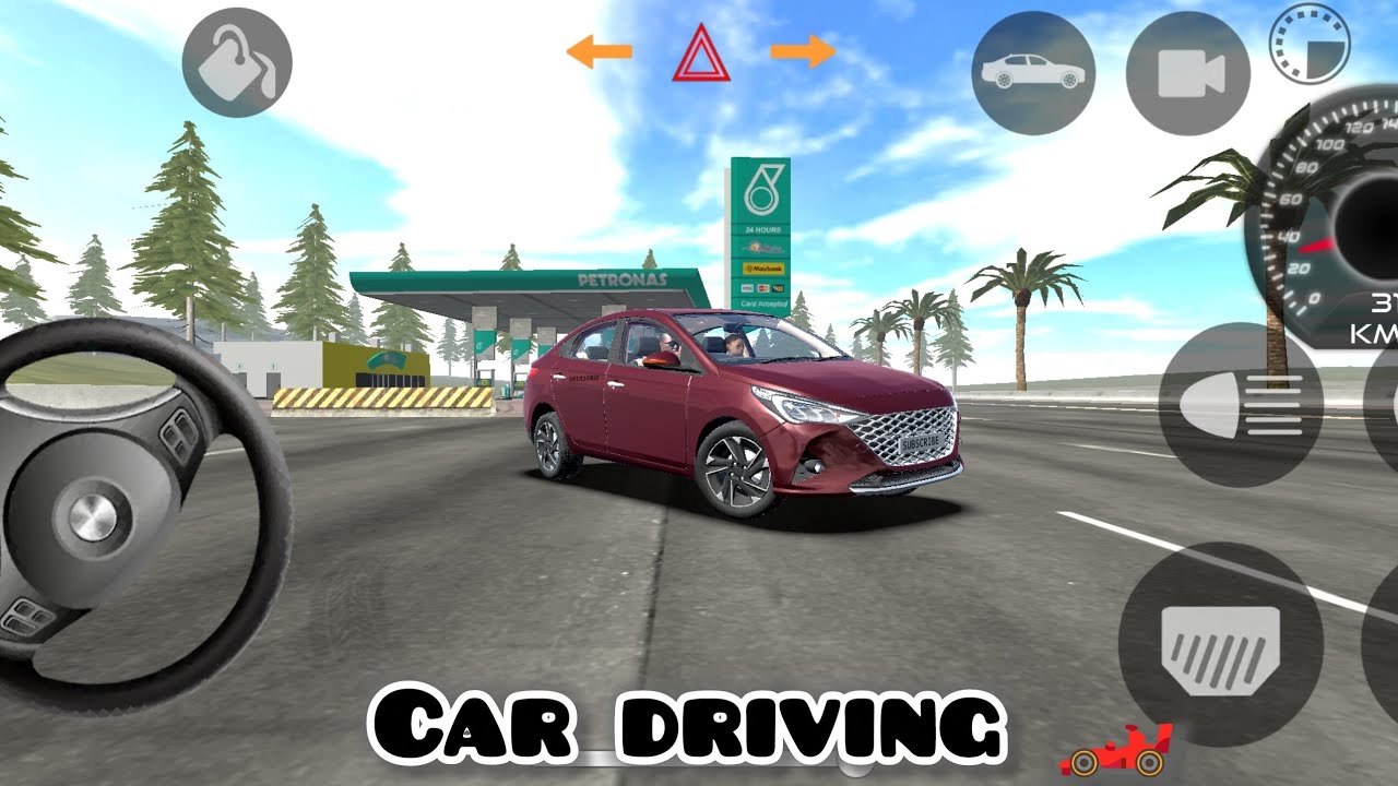 Hyundai Verna se Highway Par Tehelka! 🔥 | Car Driving Status Video #shortsfeed 