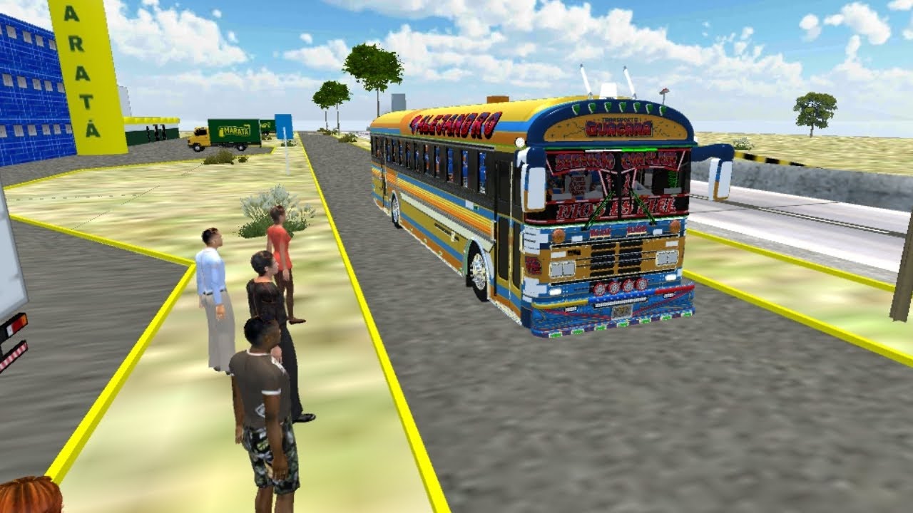 APORTE !!!! MAPA FEIRA PARA PROTON BUS SIMULATOR 💯🇻🇪