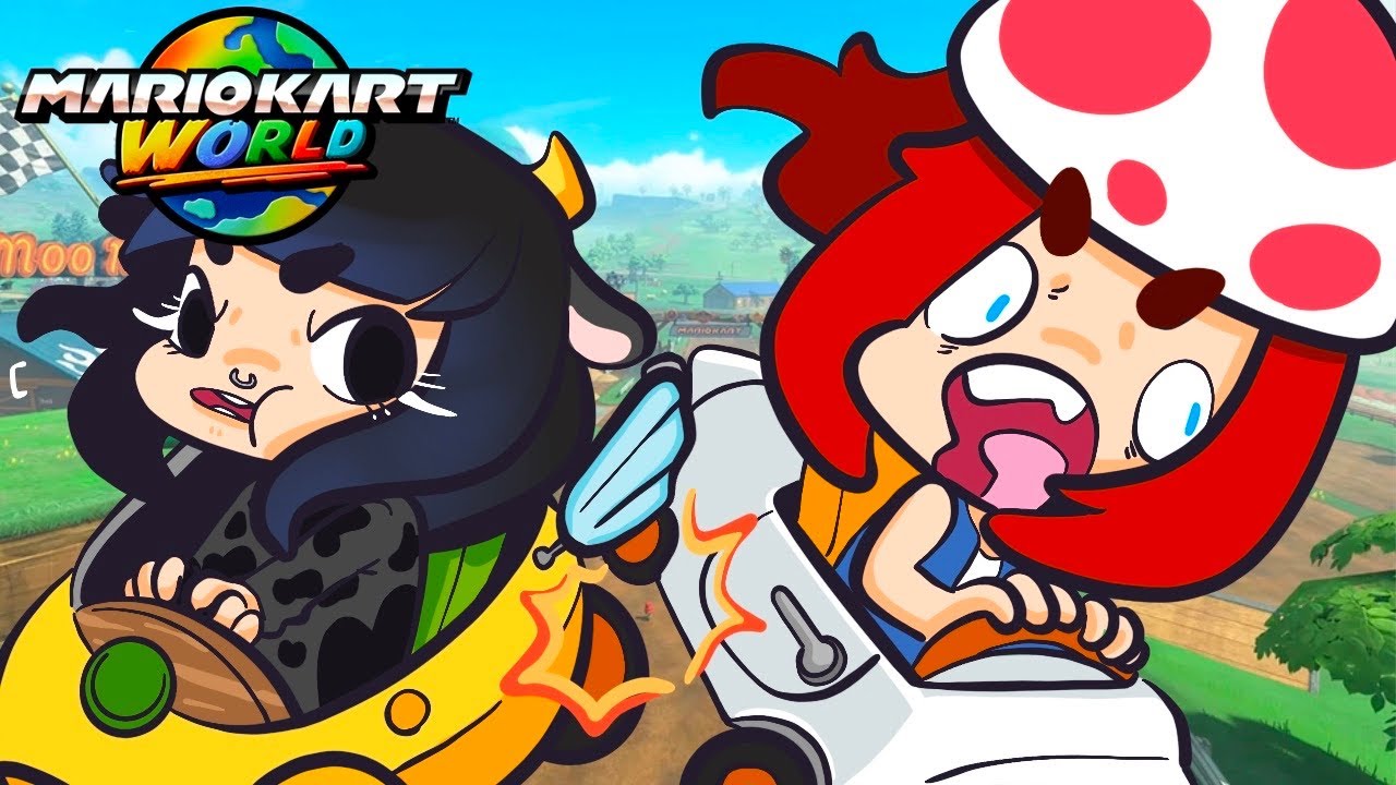 1st TIME MARIO KART WORLD