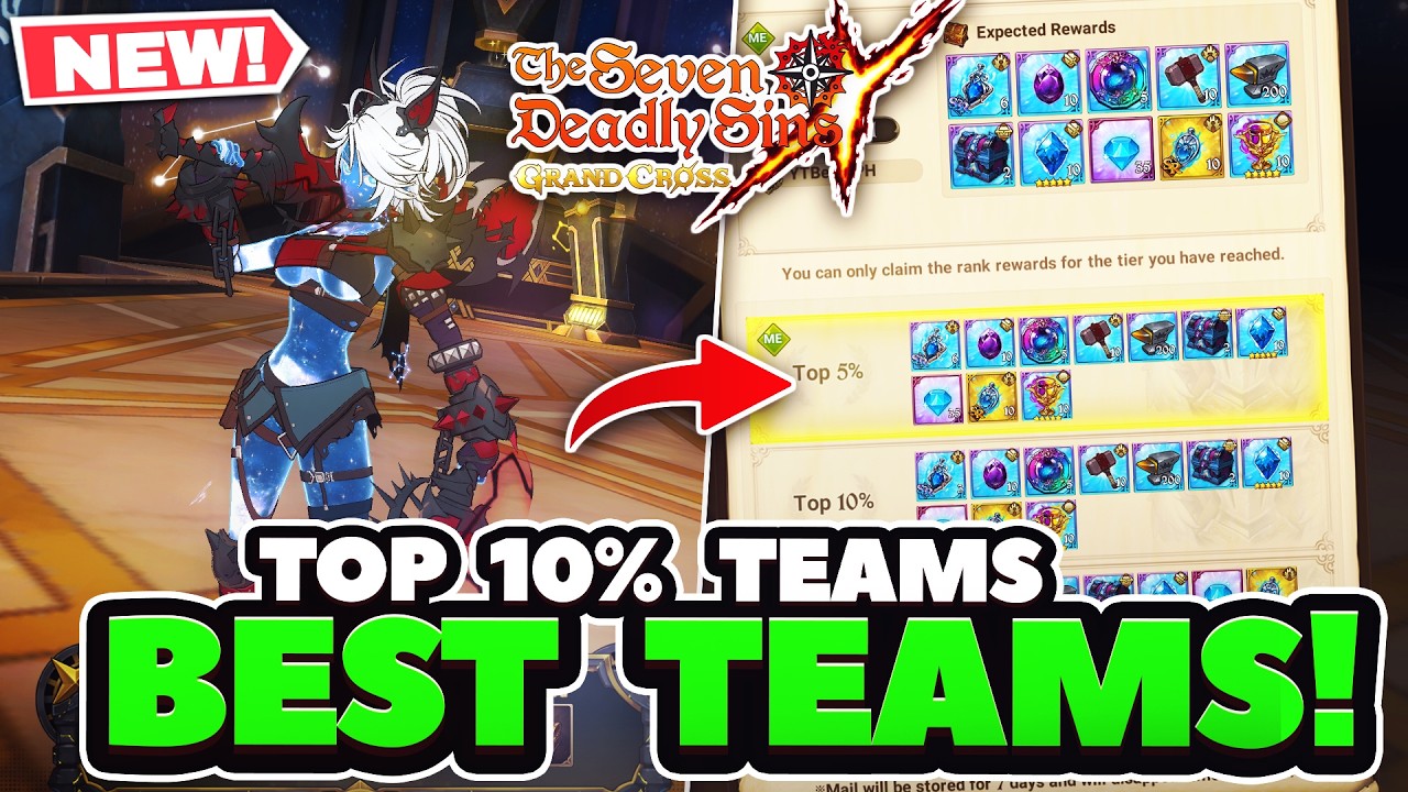 EASY 13K+ BEST Teams to CLEAR Legendary Boss ROXY! LR Weapon Farm! | 7DS: Grand Cross