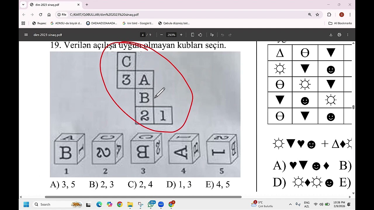 İzləmədən imtahana getmə -  Magistr qəbuluna düşən fərqli suallar....