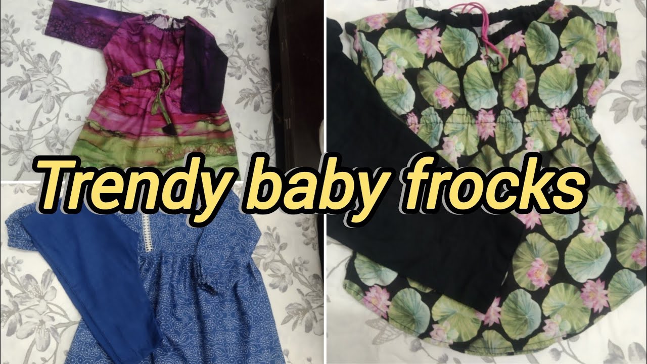 How to|baby frock design|left over fabric dress |home stitching|creative mom