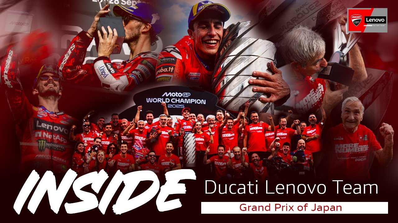 INSIDE Ducati Lenovo Team – Episode 17 #JapaneseGP