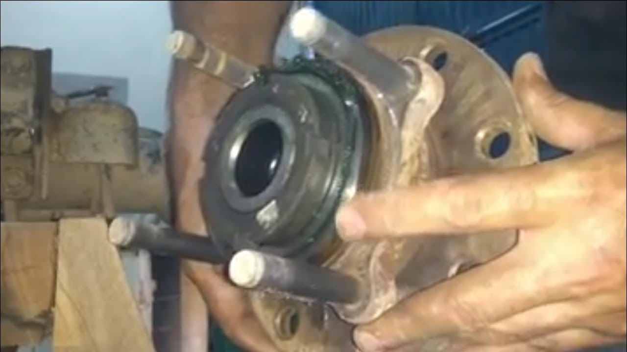 F250 trocando rolamento de roda f4000 dianteira