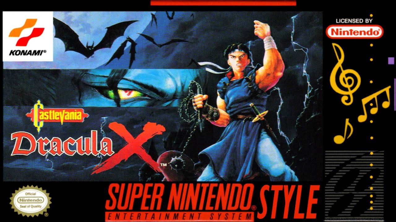 Dracula X SNES Style - Invitation of a Crazed Moon