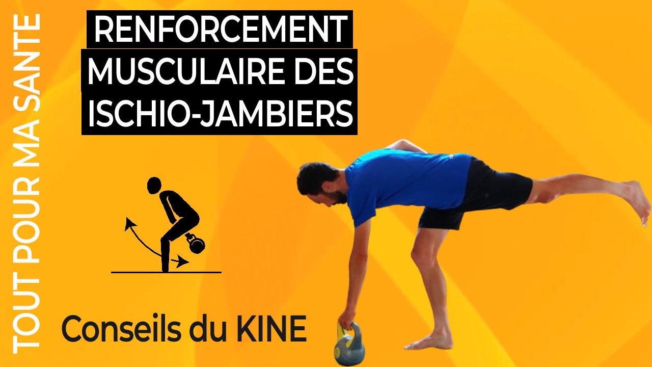 Renforcement des ischio-jambiers : 7 exercices
