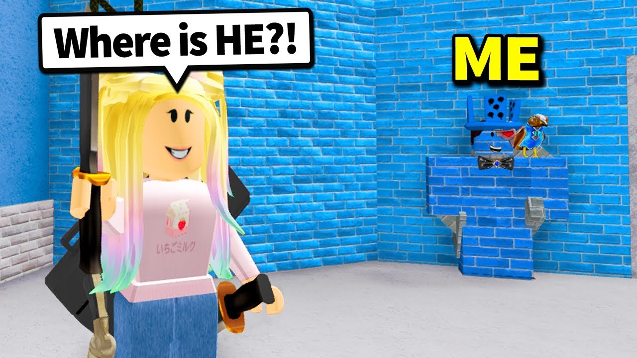 DISGUISING MYSELF with ADMIN COMMANDS in Murder Mystery 2!! (Roblox)