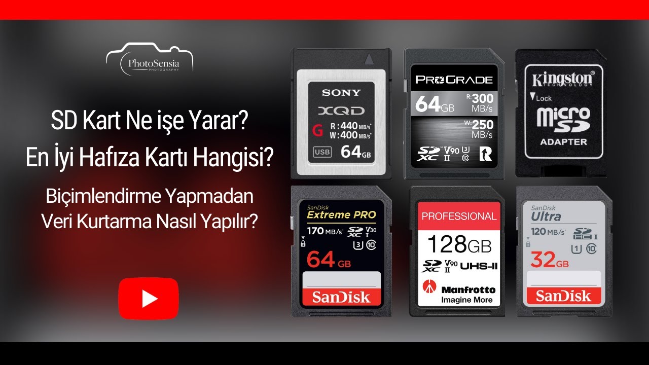 Hangi Hafıza Kartını Almalıyım - SD Kart Biçimlendirme Hatası Nasıl Düzeltilir?