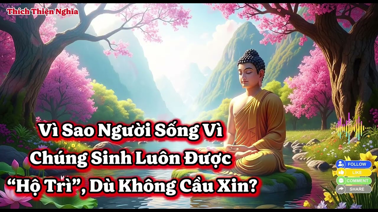 Khi Bạn Sống Đúng Chánh Pháp, Không Cần Cầu – Mọi Duyên Tự Nhiên Thuận. Luôn Được “Hộ Trì”