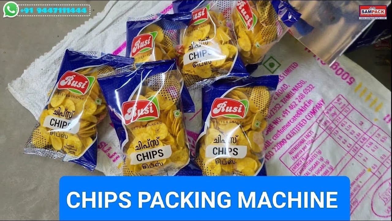 Chips packing machine Low price | Automatic Chips Packing machine
