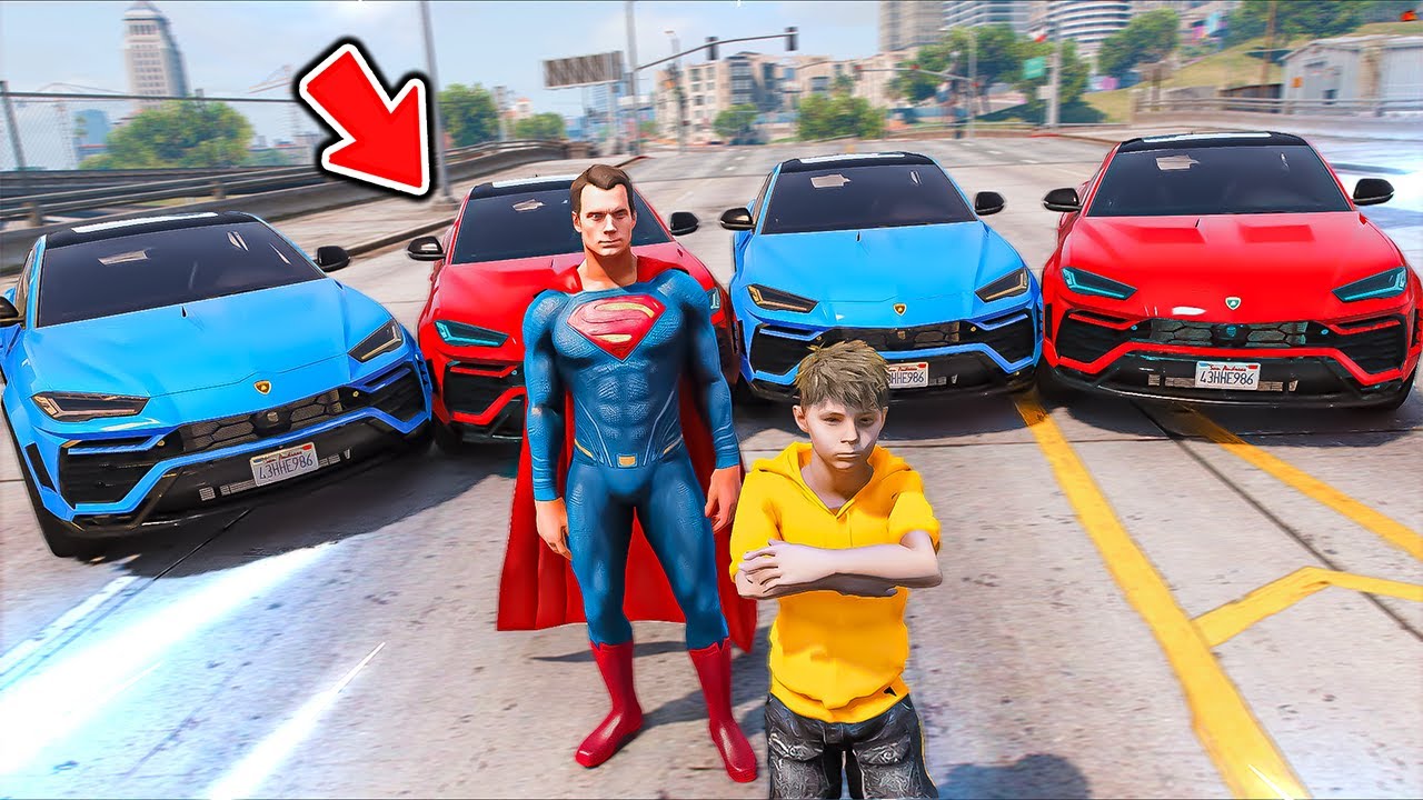 سوبرمان اهداني سيارات وخليته يندم😱🔥!! | فلم قراند